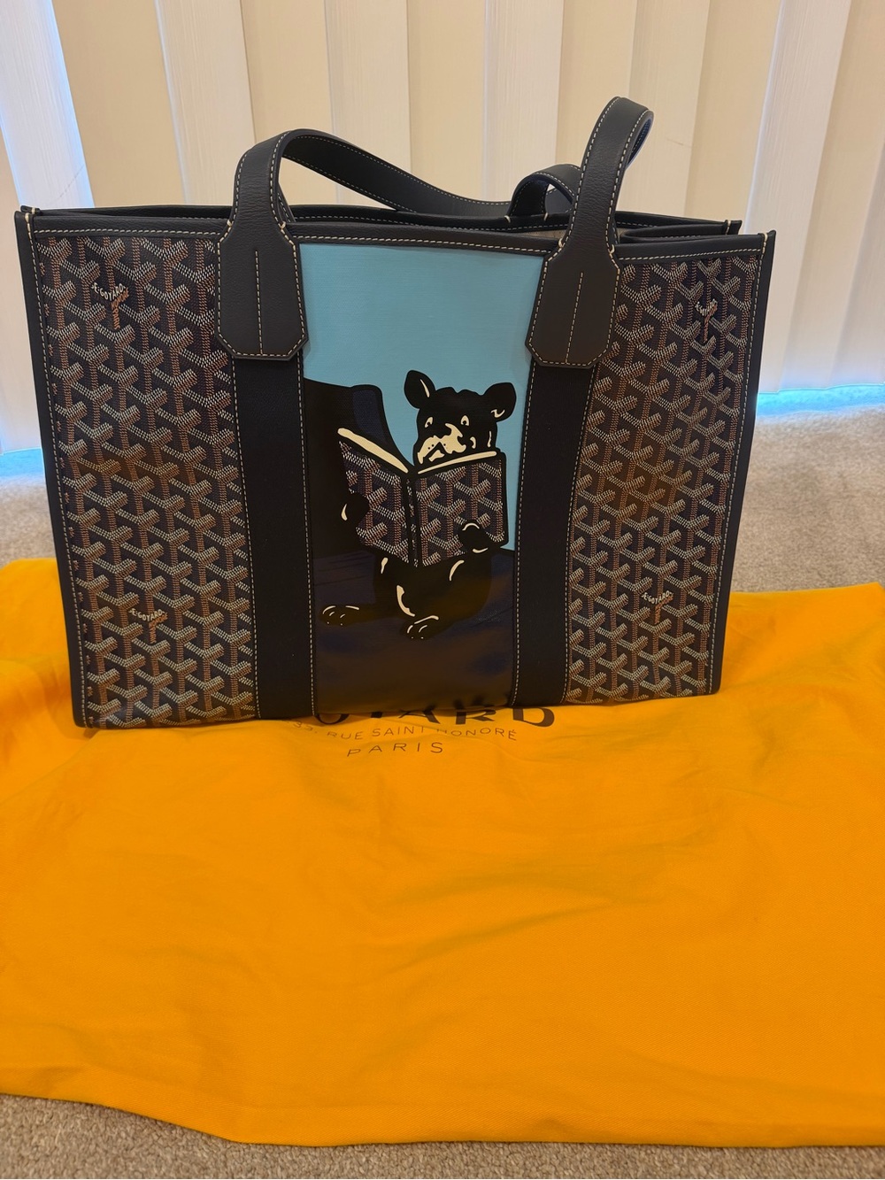 Auth GM Goyard St. Louis Tote - Picture 4 of 14